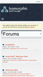 Mobile Screenshot of forums.smartclient.com
